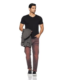 Jack & Jones pánské džíny uvolněného střihu - 5