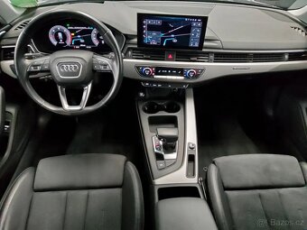 A4 40 TDi 4x4 204PS Nav LED Tažné DPH HuD AL Kůž PDC 8/21 - 5