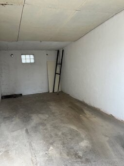 Pronájem garáže Jince - Zborovská 20m2 - 5