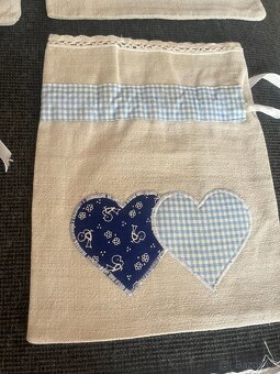 lněné látkové pytlíčky,sáčky na potraviny - 5