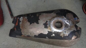 Praga 500Bd originál mosazná nádrž - 5