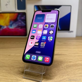 iPhone 13 Pro 128GB gold, pěkný stav, 12 měsíců záruka - 5