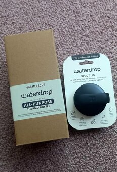 Waterdrop funkční termoska 600ml (neon pink) - 5