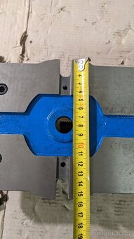 Strojní svěrák čelisti 100mm rozevření 120mm - 5