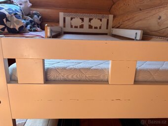 Dětská postel IKEA Kritter 70x160, včetně matrace a prostěra - 5