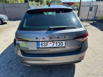 Škoda Superb III SPORTLINE 2.0 TSI 206kw 4x4 27tkm ČR DPH - 5