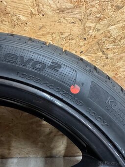 Originál Audi R19”, 5x112 - Letní Hankook - 255/40 R19 Nové - 5