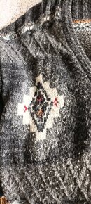 Pánský vlněný svetr vel L - 5