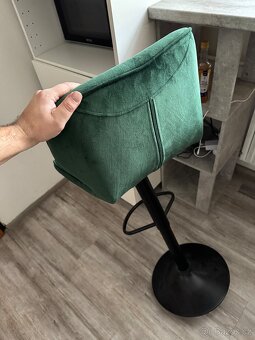 Barová židle - dva kusy - 5