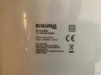 Prodám čističku vzduchu Siguro - 5