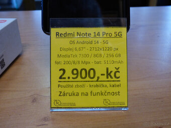 Redmi NOTE 14 PRO 5G - 5