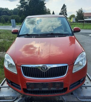 nd ze škoda fabia 2, 1.2.HTP 44kW, červená,bílá,Rosso - 5