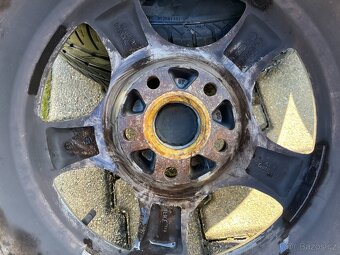 4x alu disky 5x112 R15, letní pneu 70% - 5