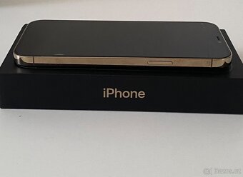 Prodám iPhone 12 pro max 256gb gold - 5