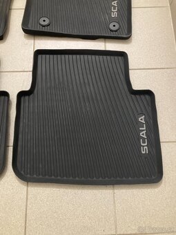 Originální gumové koberečky - Škoda Scala - 5