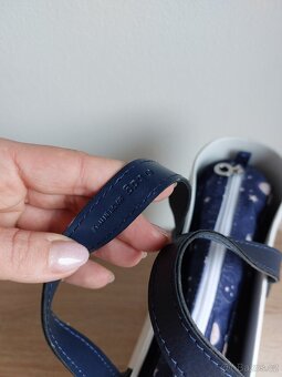 Obag white navy blue night mini - 5
