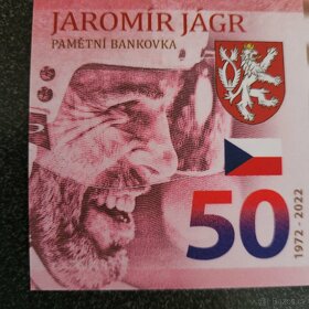 Krásná polymerová bankovka Jaromír Jágr - 5