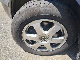 195/65/15 5x100 Originální Alu Kola +Hezké Pneu 5tis za vše - 5