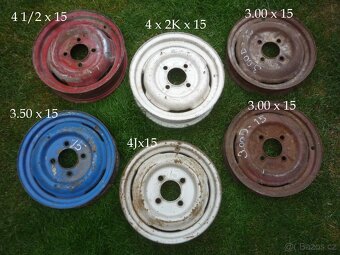 prodám šavle na traktor, sedačky, disky kol, kulové závěsy.. - 5