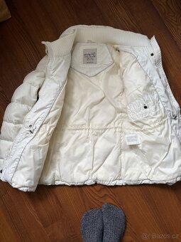 Péřová bunda ESPRIT bílá vel. 38 - 5