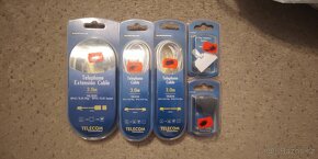 Staré kabely k PC, tiskárnám, myším, telefonní,... - 5