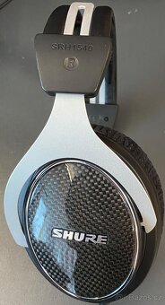 Shure SRH 1540, 2x kabel, náhr. náušníky, redukce, krabice - 5