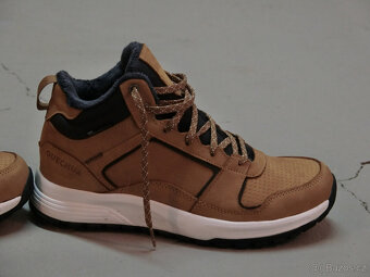 Dětské zimní kožené boty Quechua SH500 EU39 - 5