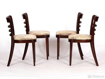 Přečalouněné retro židle SETONA, 4 kusy. - 5