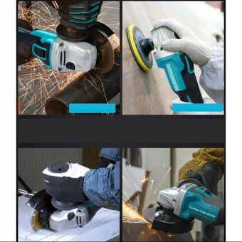 Aku úhlová bruska Flexa 125 - 5