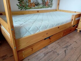 Domečková dětská postel - 5