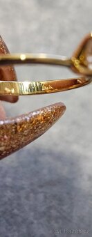 Diamantový prsten 0.58ct.ze žluté zlata 585 - 5