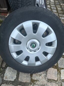 Zimní kola 15” 5x112, pneu Barum - 5
