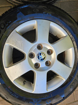 ALU letní kola Orion orig Škoda 5x112 Octavia II R15 - 5