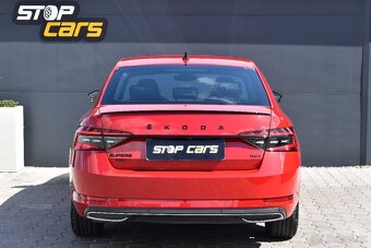 Škoda Superb 2.0 TDI 140kW SPORTLINE 4x4 DPH ČR 1.MAJITEL - 5