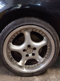 Alu. kola MIM 8Jx17 H2, ET 35, rozteč děr 5x100. - 5