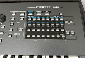 Yamaha Montage 6 syntezátorů 61 kláves + 3 zvukové knihovny - 5