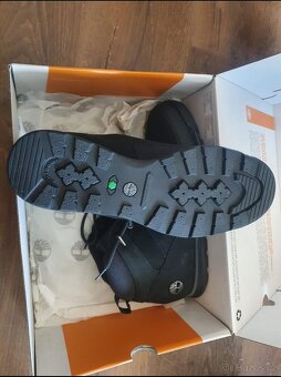 NOVÉ turistické boty Timberland Euro Rock Mid Lace - Černé - 5