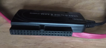 Prodám redukci USB 2.0 na IDE 40/44 a SATA - 5