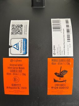 Autosedačka V ZÁRUCE Cybex Cloud G i-size vč. báze - 5