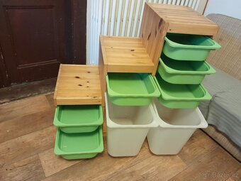 Ikea úložná sestava Trofast schody borovice - 5