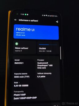 Realme 9 - 8GB ram , 128GB Rom - 5