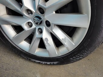 Sada kompletů kol Škoda Stratos 3V0601025C + 2x sada pneu - 5
