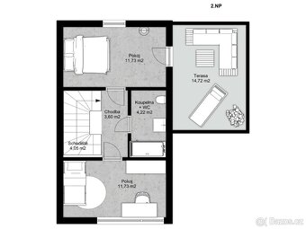 Prodej rodinného domu 3+kk - 85m2 - 5