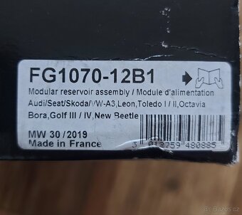 Nové palivové čerpadlo audi/seat/škoda/wv - 5