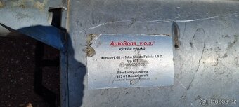Výfuk Škoda Felicia 1,9D - koncový díl výfuku - 5