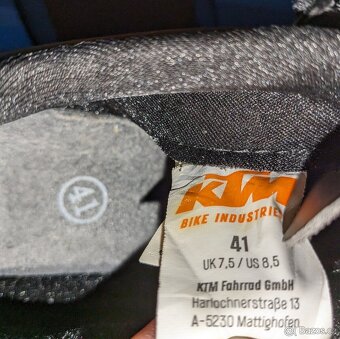 Cyklo tretry KTM obuv na kolo vel 41 - 5