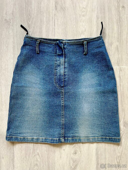Sukně mini riflová vel.36 - 5