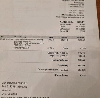 Tissot pánské hodinky ocel - 5