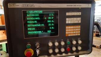 CNC otočná ohýbačka HERA 4000 x 4 Použitá - VGC - 5