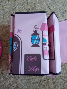 Úložný box/koš na hračky pro děti - cukrárna - 5